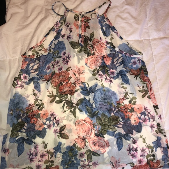 Floral tank top - Picture 2 of 3